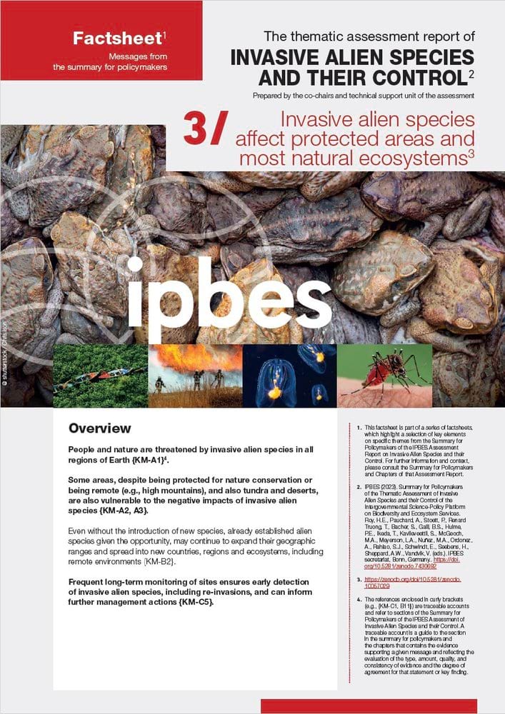 Invasive alien species factsheet 3