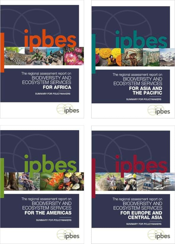 IPBES regional assessments summaries