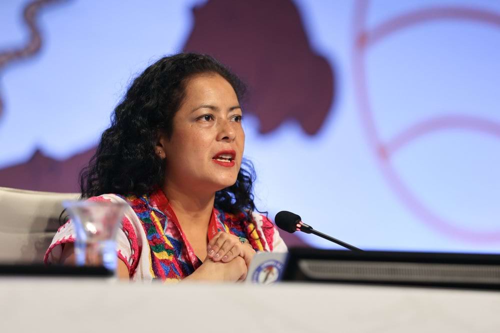 Yesenia Hernández Márquez, Indigenous and Local Knowledge Focal Point, Mexico - IPBES10 - 27Jul2023 - Photo