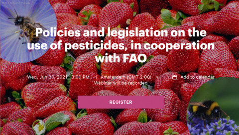 Policies and legislation on use of pesticides- webinar